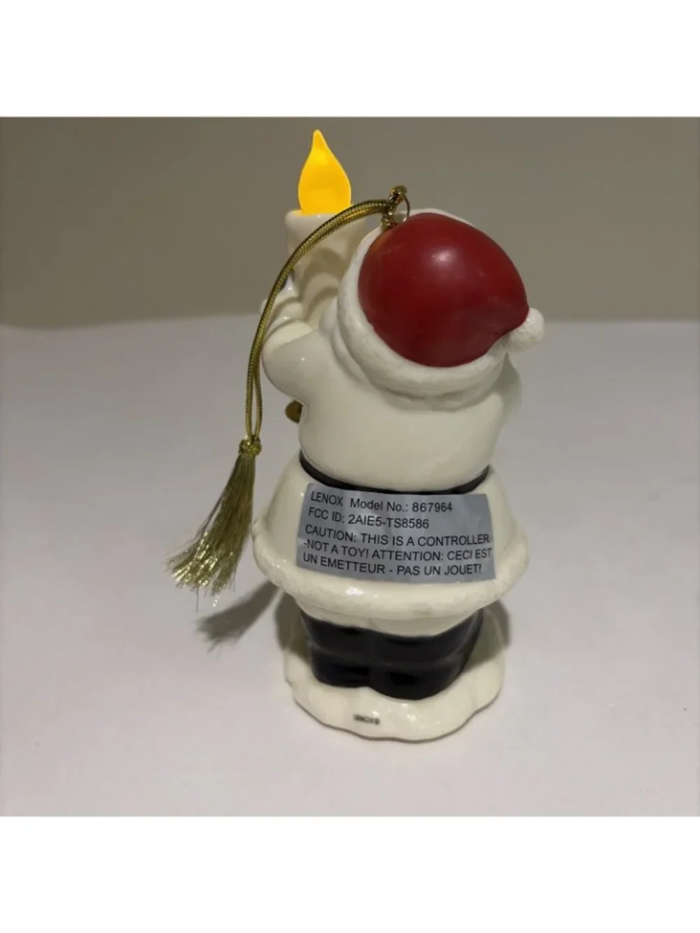 Lenox Santa Claus Christmas Ornament Figurine 